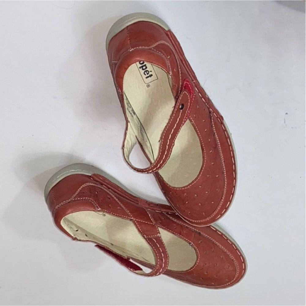 Propet Julene Mary Jane Flat WCX003L Leather Upper Women’s Shoes Size US 10 M(B)